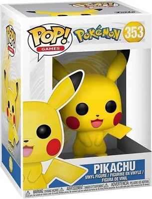 Buy Pokemon Pikachu Funko Pop! Vinyl Season One Brand New #353 Collectible • 13.99£