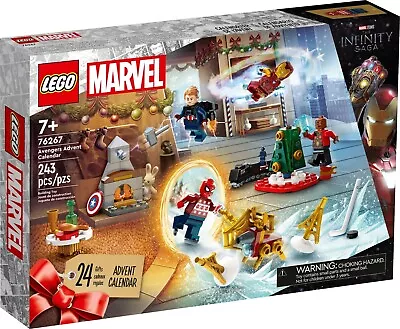 Buy LEGO Marvel Avengers Advent Calendar 76267 Seven Minifigures New Sealed • 30.99£