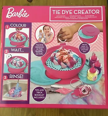 Buy New BNIB Barbie Tie Dye Creator Toys Kids Pink Clothes Girls Ideal Gift • 17.50£