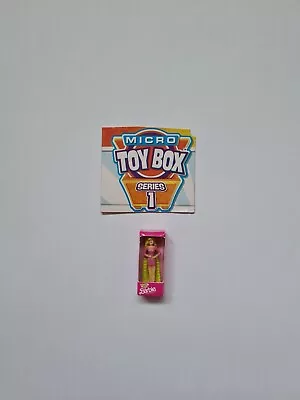 Buy Micro Toy Box Series 1 Worlds Smallest Blonde Barbie Doll- Dolls House • 2.25£