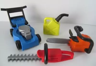Buy Playmobil Dollshouse/Farm/Park/Garden Centre: Lawnmower & Power Tools NEW • 7.99£