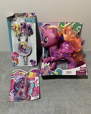 Buy My Little Pony Bundle-3 Items Inc Princess Celestia Brand New Tatty Packaging • 13.95£