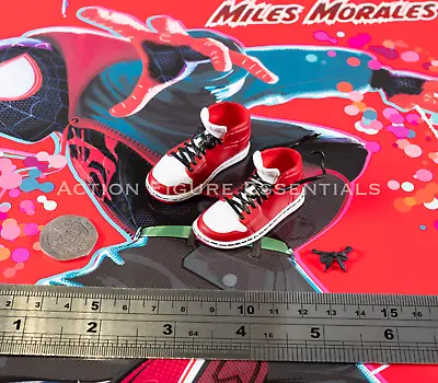 Buy Hot Toys Miles Morales MMS567 1/6 Figure Part Hi Top Trainers Sneakers + Laces • 23.99£