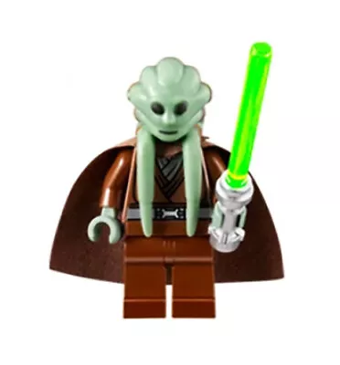 Buy Lego Kit Fisto 9526 With Cape Episode 3 Star Wars Minifigure • 93.73£