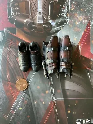 Buy Hot Toys Star Lord Infinity War MMS539 Boots & Foot Pegs Loose 1/6th Scale • 44.99£