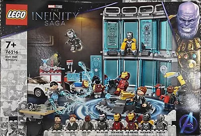 Buy LEGO Marvel: Iron Man Armory [76216] (Damaged Box) • 69.99£