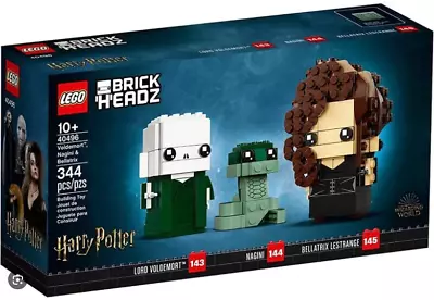 Buy LEGO BRICKHEADZ: Voldemort, Nagini & Bellatrix (40496) • 26£