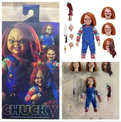 Buy NECA Chucky TV Series Ultimate Chucky 7  Scale Action Figure Collection Toy Gift • 23.99£