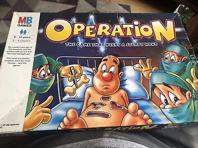 Buy Hasbro Classic Operation Board Game (B2176) • 2.99£