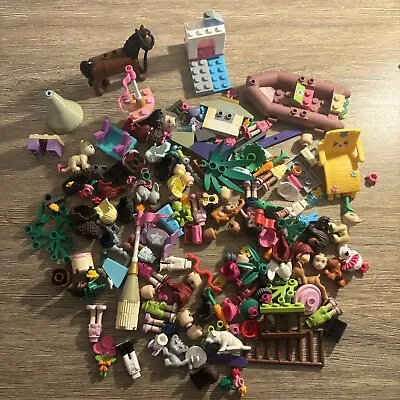 Buy Lego Friends Figures, Animals And Accessories Bundle 206G In Total! • 5£