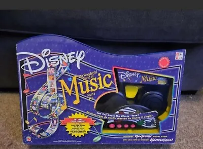 Buy Disney The Wonderful World Of Music Game 2002 Mattel Electronic Melody NEW Rare  • 35£