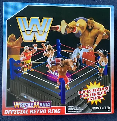 Buy WWE Mattel Wrestlemania Retro Ring • 50£