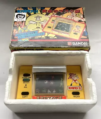 Buy Vintage 1983 EXTREMELY RARE BANDAI - KINNIKU MAN III - (Near Mint Condition) • 115£