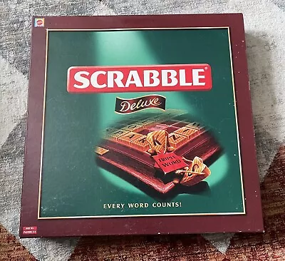 Buy Scrabble Deluxe Board Game Turntable Board • 22.99£