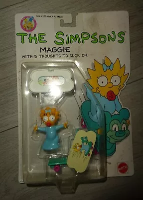 Buy Simpson Mattel Maggi Boxed New Sealed  Figure 1990 Homer Bart • 29.99£