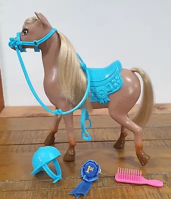 Buy Barbie Dolls Sister Chelsea Horse Riding  Playset Helmet Brush • 7.99£