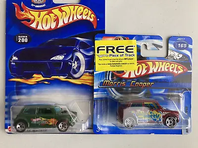 Buy Hot Wheels New X 2 Rare Vintage Mini Coopers With Removable Bodies From 2002/06 • 18.50£