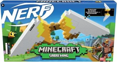 Buy Nerf | Minecraft Sabrewing | Motorised Toy Bow Dart Blaster • 35£