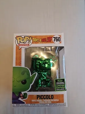 Buy Funko Pop! Dragon Ball Z - Piccolo (Chrome Green) 2020 Limited Edition • 12£