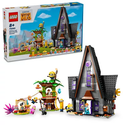 Buy LEGO Despicable Me 75583 Minions And Gru's Family Mansion Age 8+ 868pcs • 89.95£