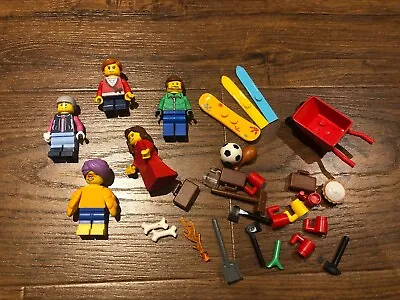 Buy Lego Genuine Minifigures Winter Fun With Equipment • 6.30£