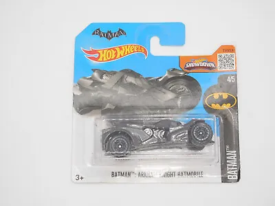 Buy Hot Wheels Batman Arkham Knight Batmobile Short Card 2016 • 1.99£
