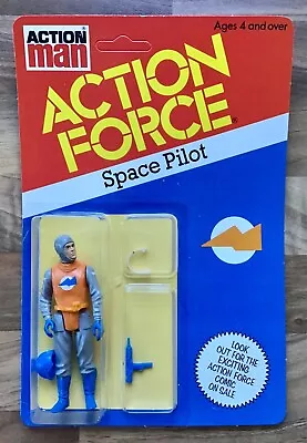 Buy ACTION FORCE SPACE FORCE SPACE PILOT Carded Figure MOC 1983 UK Release • 39.99£