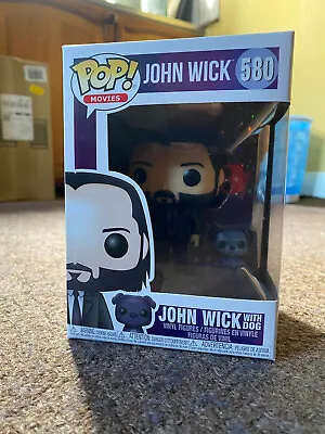 Buy John Wick With Dog - Funko Pop #580 Movie • 25£