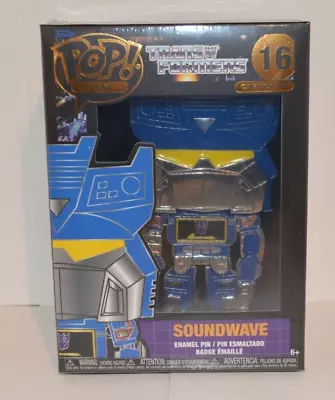 Buy Funko Pop Pin Transformers #16 Soundwave New • 9.99£