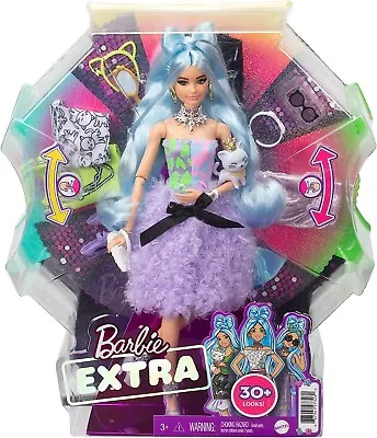 Buy Barbie Extra Doll & Accessories Set With Pet - GYJ69 • 46.40£