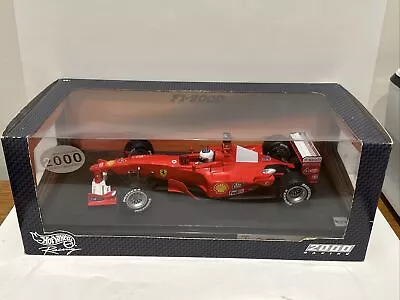 Buy Hot Wheels Racing Ferrari F1-2000 Rubens Barrichello 1:18 Scale • 45£