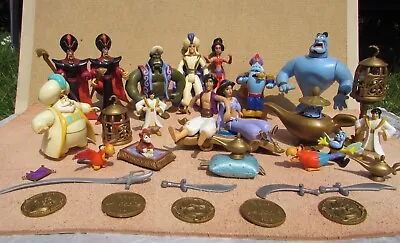 Buy Disney Aladdin Figures Large Bundle Vintage Good Condition  • 30£