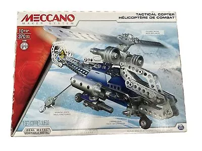 Buy MECCANO Maker System Tactical Copter (2 In 1) Helicopter 15302 STEM • 22£