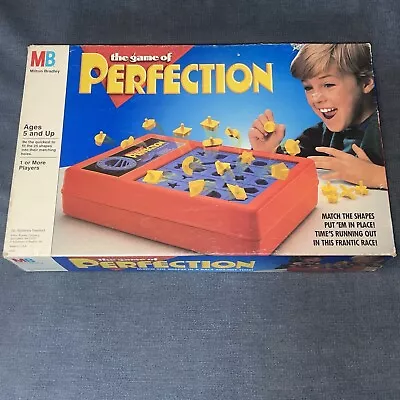 Buy Vintage 1990 Milton Bradley: The Game Of Perfection *TESTED,by HASBRO • 37.79£