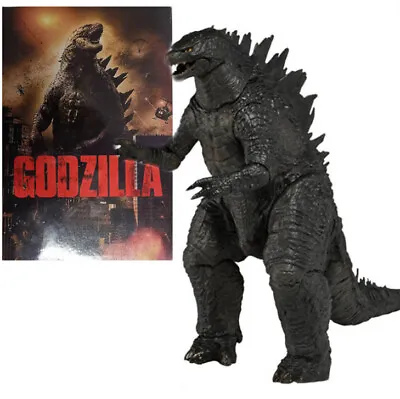 Buy NECA Godzilla 2014 Movie Black 6  Action Figure Toy 12  Head To Tail Boxed New • 45.88£