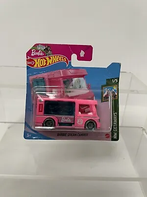 Buy Hot Wheels Barbie Dream Camper HW Getaways #1/5 Mattel - New Worn Box (2018) • 6.99£