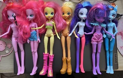 Buy My Little Pony Equestria Girls Doll Bundle 7 Dolls Incl Talking Pinkie Pie • 29.99£
