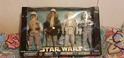Buy Star Wars Kenner 1998 Action Collection Hoth Luke Han Snowtrooper At-at 12  • 59.99£