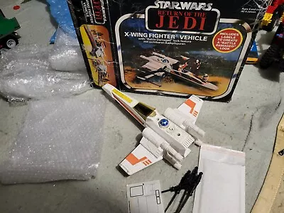 Buy Vintage Star Wars Vehicles Boxed ,X Wing Fighter Return Of The Jedi 1983 Boxed  • 140£