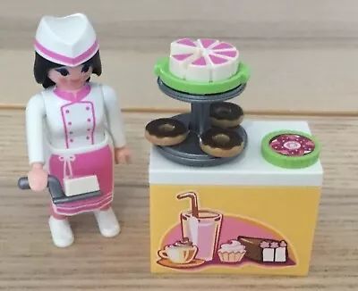 Buy Playmobil 9097    PASTRY CHEF WITH CAKES & PASTRIES • 3.50£
