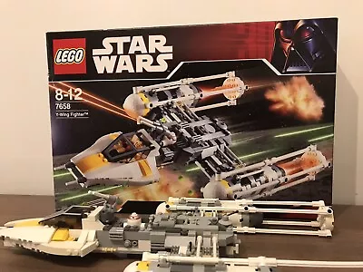 Buy LEGO Star Wars: Y-wing Fighter (7658) All Figs, Box And Manuals. Great Condition • 64.99£