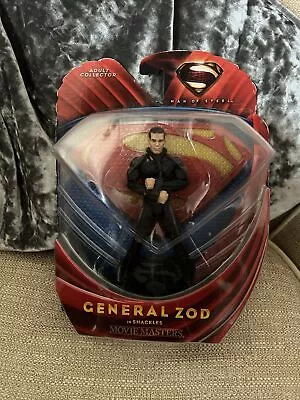 Buy Mattel Movie Masters General Zod In Shackles Superman Man Of Steel Superman 6” • 18.99£