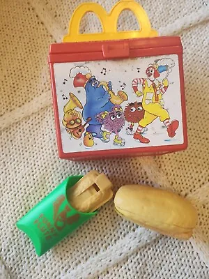 Buy McDonalds Fisher Price - Plastic Happy Meal Box - Quaker Oat With Flute/Roll • 22£