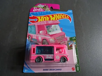 Buy Hot Wheels Barbie Dream Camper - Pink Colour - Long Card Issue - SEALED • 7£