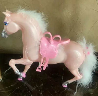 Buy VTG RARE Barbie HORSE Mattel Pink NUTCRACKER MARZIPAN PINK~PRINCESS COLLECTION • 24.64£