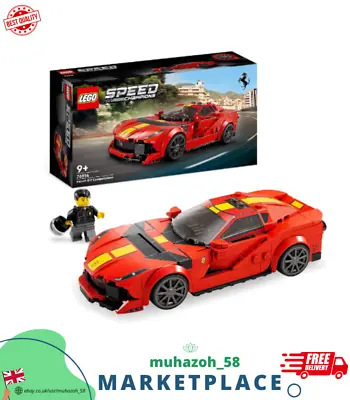 Buy LEGO Speed Champions Ferrari 812 Competizione Sports Car Toy Model Race Car New • 17.99£