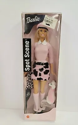 Buy Mattel Barbie Spot Scene Vintage Toy Doll Decorate Dog W Spots 2001 NEW IN BOX • 47.24£
