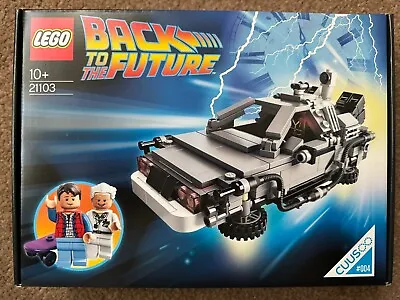 Buy Lego Back To The Future Delorean Iconic Retired Model 21103 New Factory Sealed • 129.99£