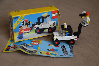 Buy Vintage (1986) LEGO 6659 - Camera Car/TV Camera Crew - Complete With OBA And Original Packaging • 39.12£