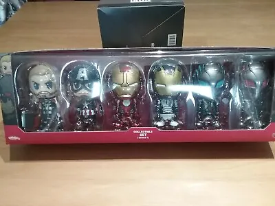 Buy HOT TOYS MARVEL AVENGERS AGE OF ULTRON 6 X Cosbaby Inc Thor, Captain America • 87.95£